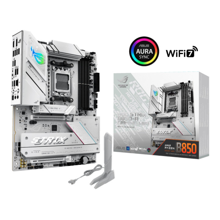 Дънна платка Asus ROG STRIX B850-A GAMING WIFI 7, AM5 - 90MB1J50-M0EAY0