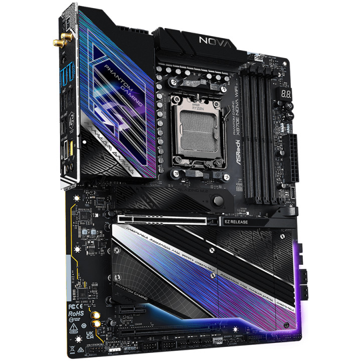 Дънна платка AsRock X870E Nova WiFi, AM5