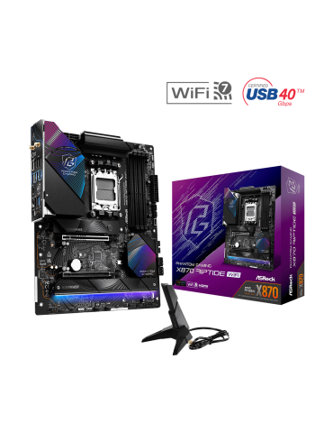 Дънна платка AsRock X870 RIPTIDE WIFI, AM5