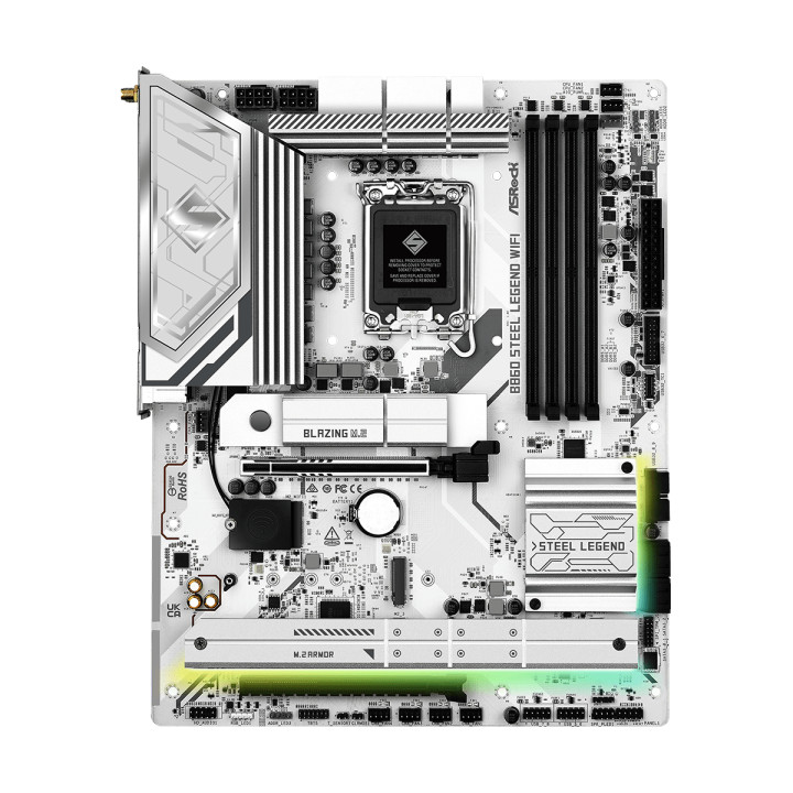 Дънна платка AsRock B860 STEEL LEGEND WIFI 6E, LGA1851