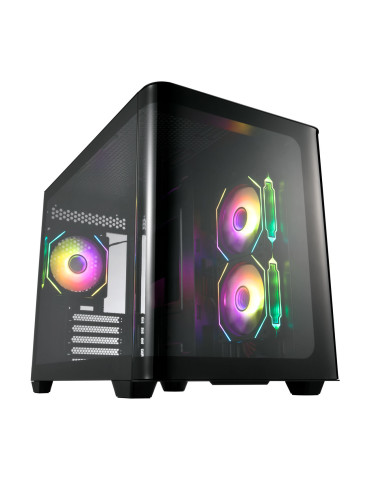 Кутия за компютър FSP Group S380-BA M-ATX MID BLACK - POC0000242