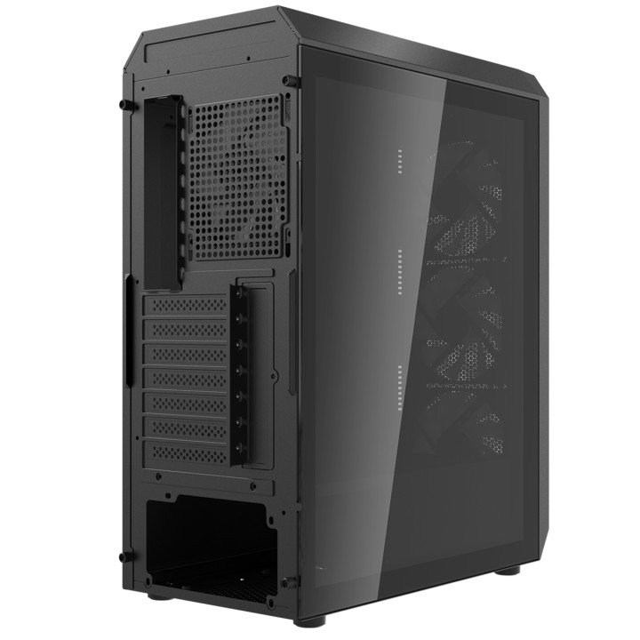 Кутия за компютър Adata XPG VALOR AIR PLUS MT BLACK - VALORAIRPLUSMTA-BKCWW
