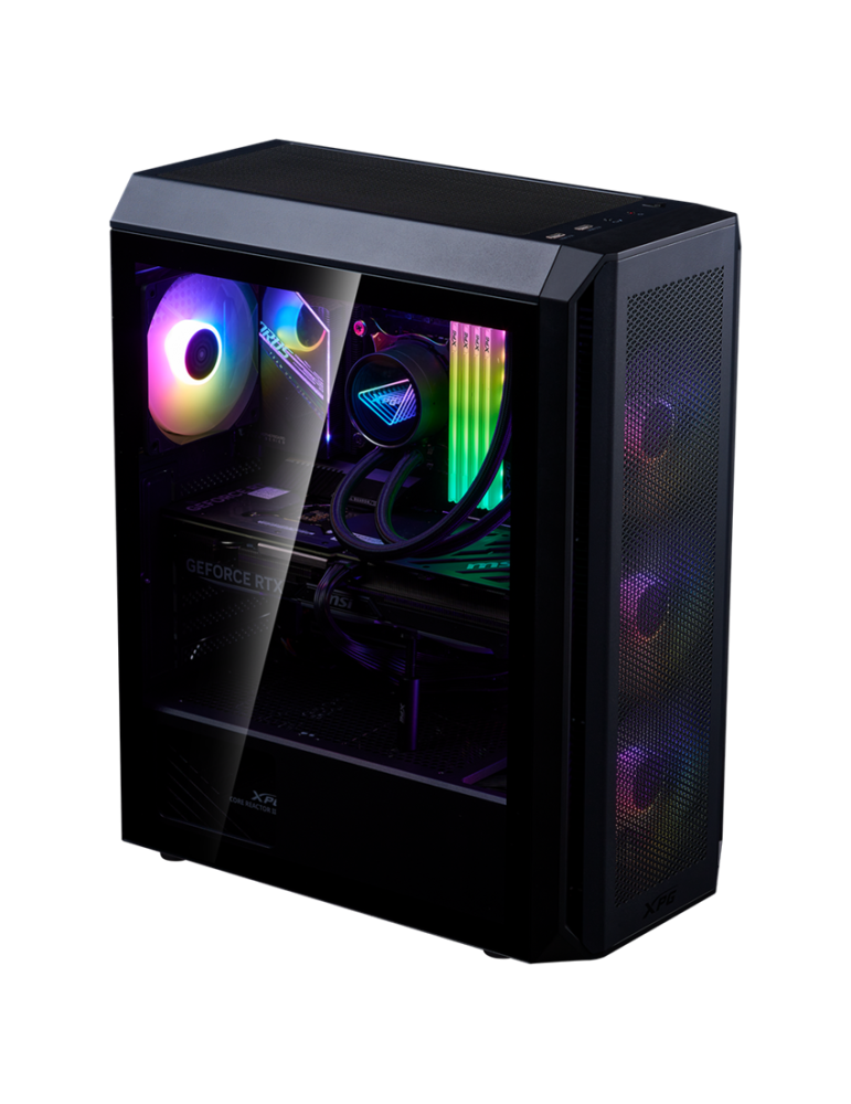 Кутия за компютър Adata XPG VALOR AIR PLUS MT BLACK - VALORAIRPLUSMTA-BKCWW