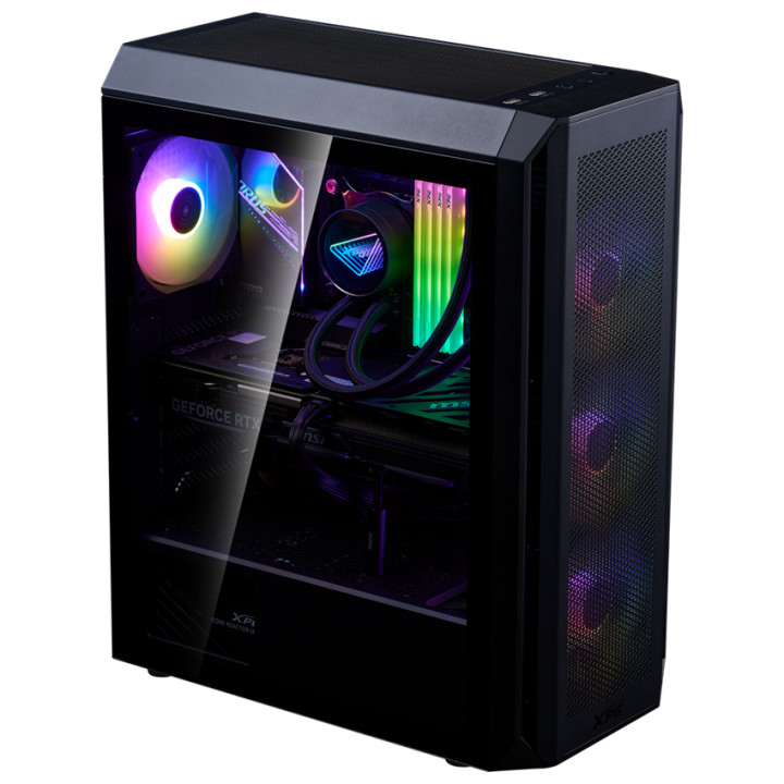 Кутия за компютър Adata XPG VALOR AIR PLUS MT BLACK - VALORAIRPLUSMTA-BKCWW
