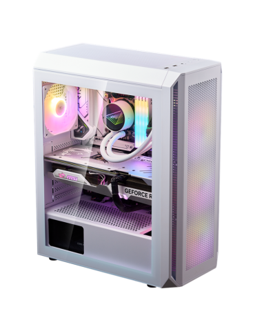 Кутия за компютър Adata XPG VALOR AIR PLUS MT WHITE - VALORAIRPLUSMTA-WHCWW