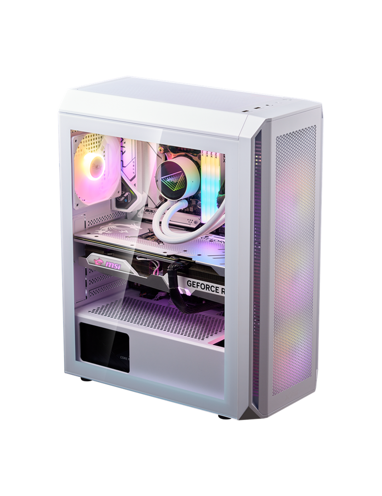 Кутия за компютър Adata XPG VALOR AIR PLUS MT WHITE - VALORAIRPLUSMTA-WHCWW