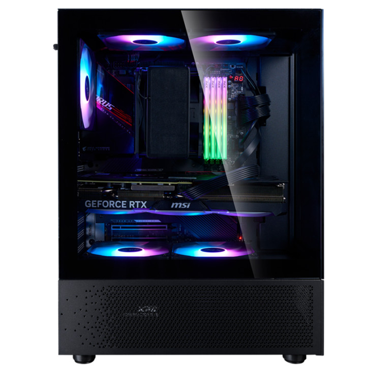 Кутия за компютър Adata XPG INVADER X MINI MT BLACK - INVADERXMINIMT-BKCWW