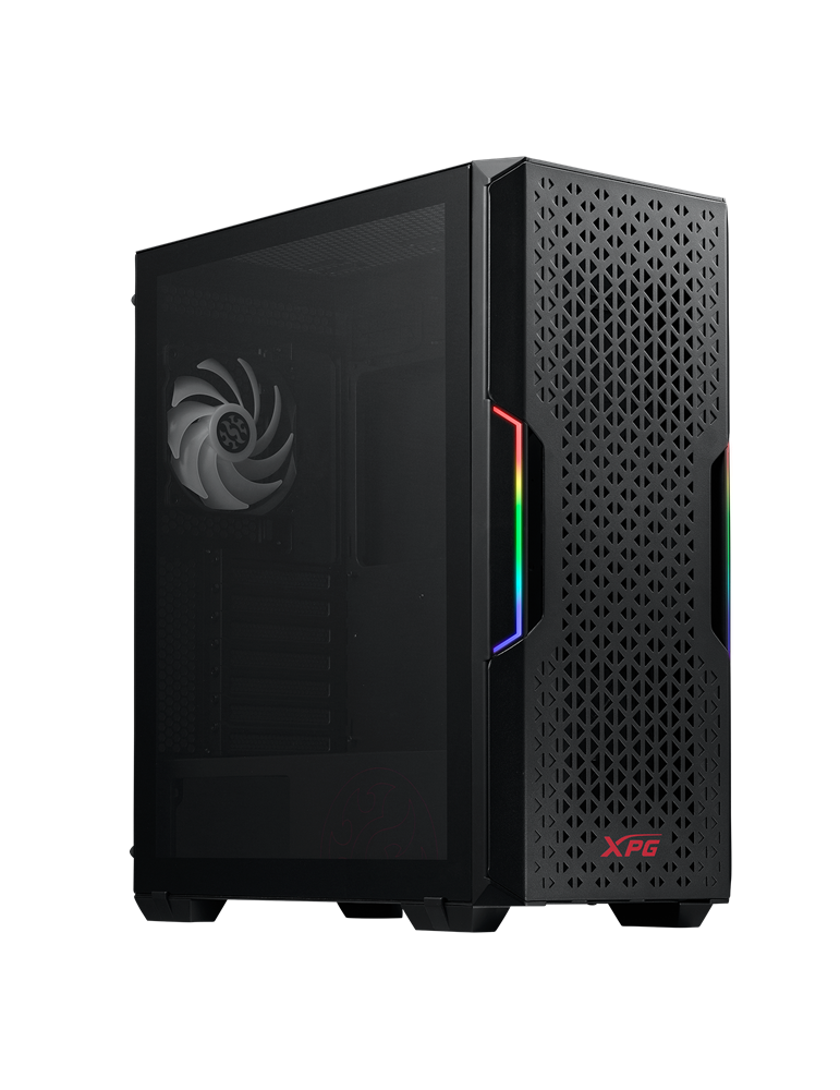 Кутия за компютър Adata XPG STARKER AIR BLACK - STARKERAIR-BKCWW