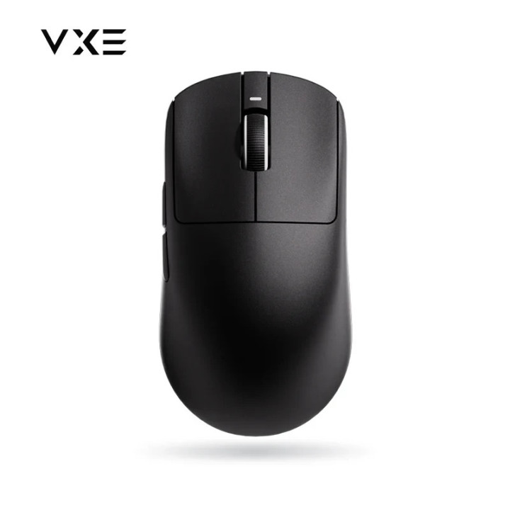 Професионална геймърска мишка VXE Dragonfly R1 Pro Max 1K (4K compatible, Kailh White Blade Switches, White - VXE-R1-PRO-MAX-BK