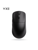 Професионална геймърска мишка VXE Dragonfly R1 Pro Max 1K (4K compatible, Kailh White Blade Switches, White - VXE-R1-PRO-MAX-BK