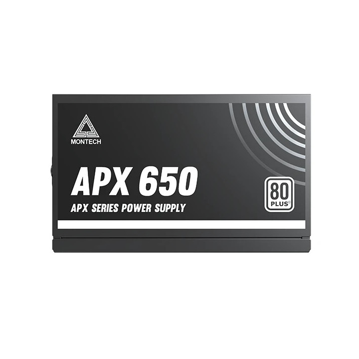 Захранване Montech 650W APX, 80 Plus White - MONTECH-APX-650