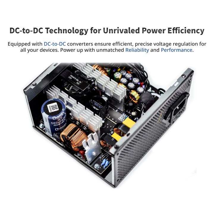 Захранване Montech 650W APX, 80 Plus White - MONTECH-APX-650