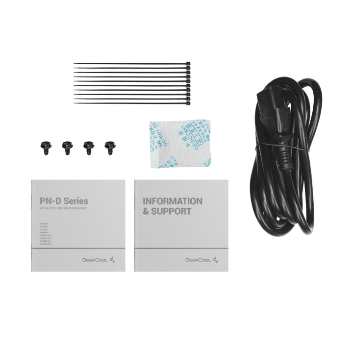 Захранване DeepCool PN750D, ATX 3.1, 750W, Gold - R-PN750D-FC0B-EU