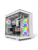 Кутия за компютър Montech KING 65 Pro, Dual Chamber Mid-tower Case, 3 ARGB Fans, White - MONTECH-KING-65-PRO-W