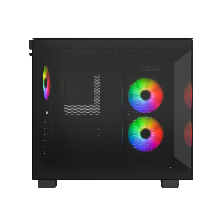 Кутия за компютър Montech KING 65 Pro, Dual Chamber Mid-tower Case, 3 ARGB Fans, Black - MONTECH-KING-65-PRO-B