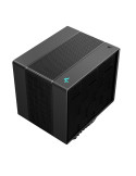 Охладител за процесор DeepCool ASSASSIN 4S BK, Dual-Tower, LGA1851/AM5 - R-ASN4S-BKGPMN-G
