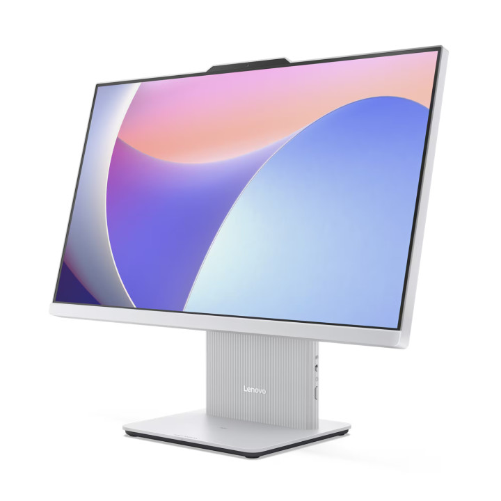 All in On компютър Lenovo IdeaCentre AIO 24IRH9, 23.8" FHD IPS Anti-glare 250nits, 100Hz, 99% sRGB, Touch, Intel Core i3-1315, 16GB DDR5 RAM, 512GB SSD, Integrated Intel UHD Graphics, бял - F0HN00ADRI
