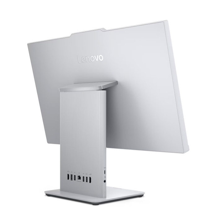 All in On компютър Lenovo IdeaCentre AIO 24IRH9, 23.8" FHD IPS Anti-glare 250nits, 100Hz, 99% sRGB, Touch, Intel Core i3-1315, 16GB DDR5 RAM, 512GB SSD, Integrated Intel UHD Graphics, бял - F0HN00ADRI