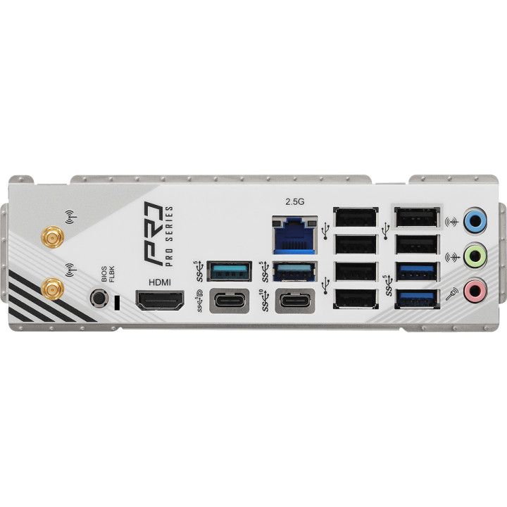 Дънна платка AsRock B850 PRO RS WIFI, AM5, DDR5, PCIe 5.0, Wi-Fi 6E -