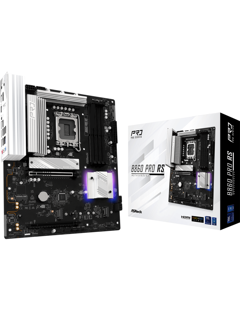 Дънна платка AsRock B860 PRO RS, LGA1851