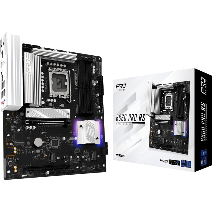 Дънна платка AsRock B860 PRO RS, LGA1851