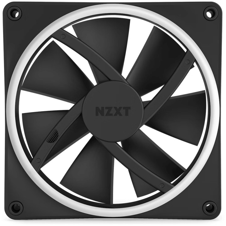 Вентилатор NZXT F140 RGB Duo, Черен - RF-D14SF-B1
