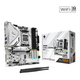 Дънна платка AsRock B850M STEEL LEGEND WIFI, AM5