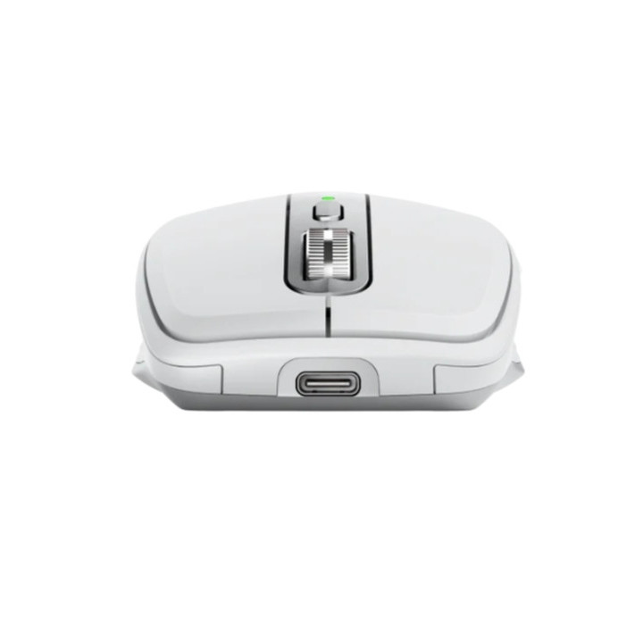 Безжична мишка Logitech MX Anywhere 3S, Pale Grey - 910-006930