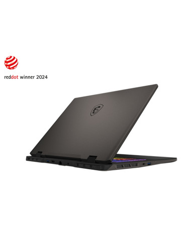 Лаптоп MSI Sword 16 HX B14VFKG, Intel Core i7-14700HX, 16" FHD  144Hz IPS 300nits, 16GB RAM, 1TB SSD, NVIDIA GeForce RTX 4060 8GB GDDR6 233 AI TOPS, 24-Zone RGB Gaming KBD w Copilot Key, NO OS - 9S7-15P214-1006