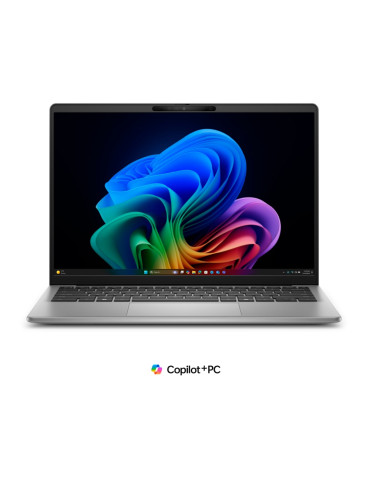 Лаптоп Dell Latitude 5455, Snapdragon X Plus X1P-64-100, 14.0" FHD  300nits, 16GB RAM, 512GB SSD, Intel Integrated, FHD IR Cam and Mic, Wi-Fi 7, Backlit Kb, Win 11 pro - N002L5455EMEA_VP