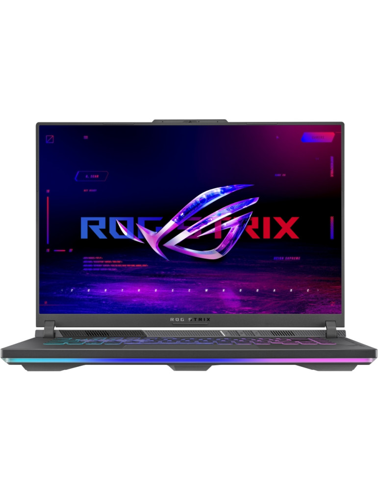 Лаптоп Asus Strix G16 G614JV-N4071, Intel i7-13650HX, 16" QHD AG 240Hz, 16GB DDR5 RAM, 1TB SSD, RTX4060 8GB GDDR6, Wi-Fi 6E, Backlit Chiclet Keyboard 1-Zone RGB, NO OS, Eclipse Gray - 90NR0C61-M011A0