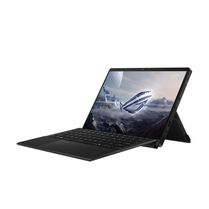 Лаптоп Asus ROG Flow Z13 GZ302EA-RU011X, AMD STRIX HALO-16C/BGA, 13.4" 2.5K WQXGA 180Hz, 32 RAM, 1TB SSD, AMD Radeon Graphics, WiFi 7, Backlit Chiclet Keyboard, Win 11 Pro, Off Black  Stylus - 90NR0JY1-M004K0