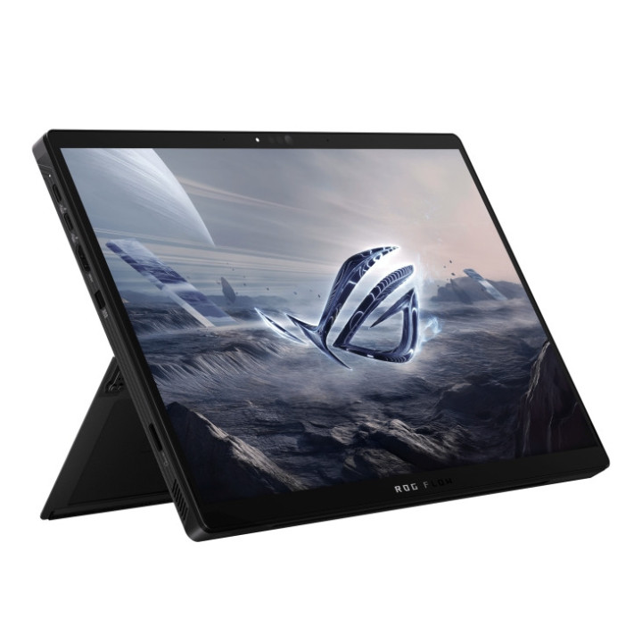 Лаптоп Asus ROG Flow Z13 GZ302EA-RU011X, AMD STRIX HALO-16C/BGA, 13.4" 2.5K WQXGA 180Hz, 32 RAM, 1TB SSD, AMD Radeon Graphics, WiFi 7, Backlit Chiclet Keyboard, Win 11 Pro, Off Black  Stylus - 90NR0JY1-M004K0