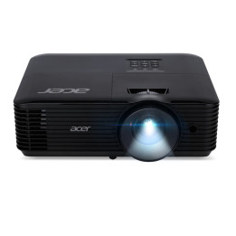 Проектор Acer X1228i, DLP, XGA (1024x768), 4800 ANSI Lm, 20 000:1, 3D, Auto keystone, HDMI, WiFi, VGA in, USB, RCA, RS232, Audio in/out, DC Out (5V/1A), 3W Speaker, Black - MR.JTV11.001
