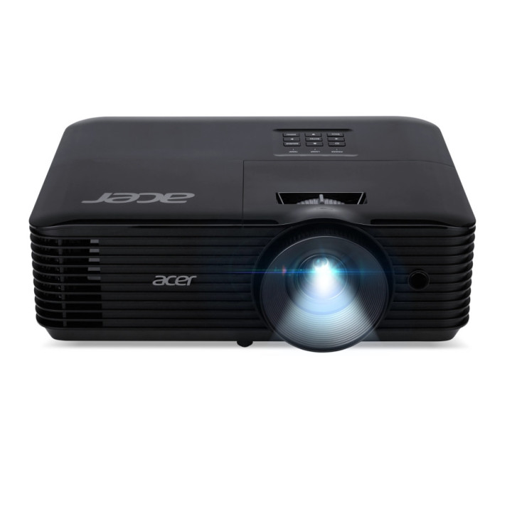 Проектор Acer X1228i, DLP, XGA (1024x768), 4800 ANSI Lm, 20 000:1, 3D, Auto keystone, HDMI, WiFi, VGA in, USB, RCA, RS232, Audio in/out, DC Out (5V/1A), 3W Speaker, Black - MR.JTV11.001