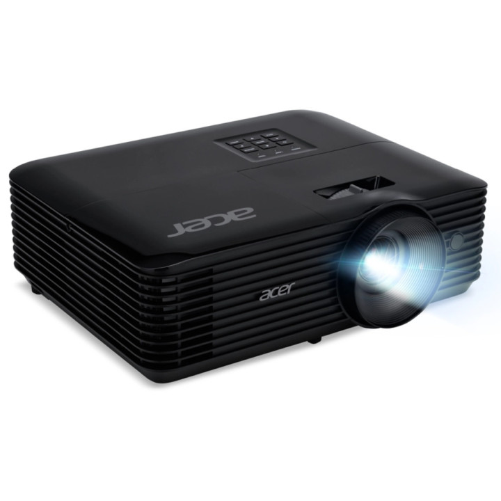 Проектор Acer X1228i, DLP, XGA (1024x768), 4800 ANSI Lm, 20 000:1, 3D, Auto keystone, HDMI, WiFi, VGA in, USB, RCA, RS232, Audio in/out, DC Out (5V/1A), 3W Speaker, Black - MR.JTV11.001