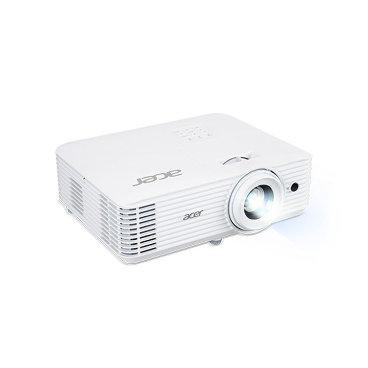 Проектор Acer H6541BDK,  DLP,  1080p (1920x1080), 4000 ANSI LUMENS, 10000:1, RCA, Audio in/out, USB type A (5V/1A), RS-232, Bluelight Shield, LumiSense, Football mode, 3W Built-in Speaker, White - MR.JVL11.001