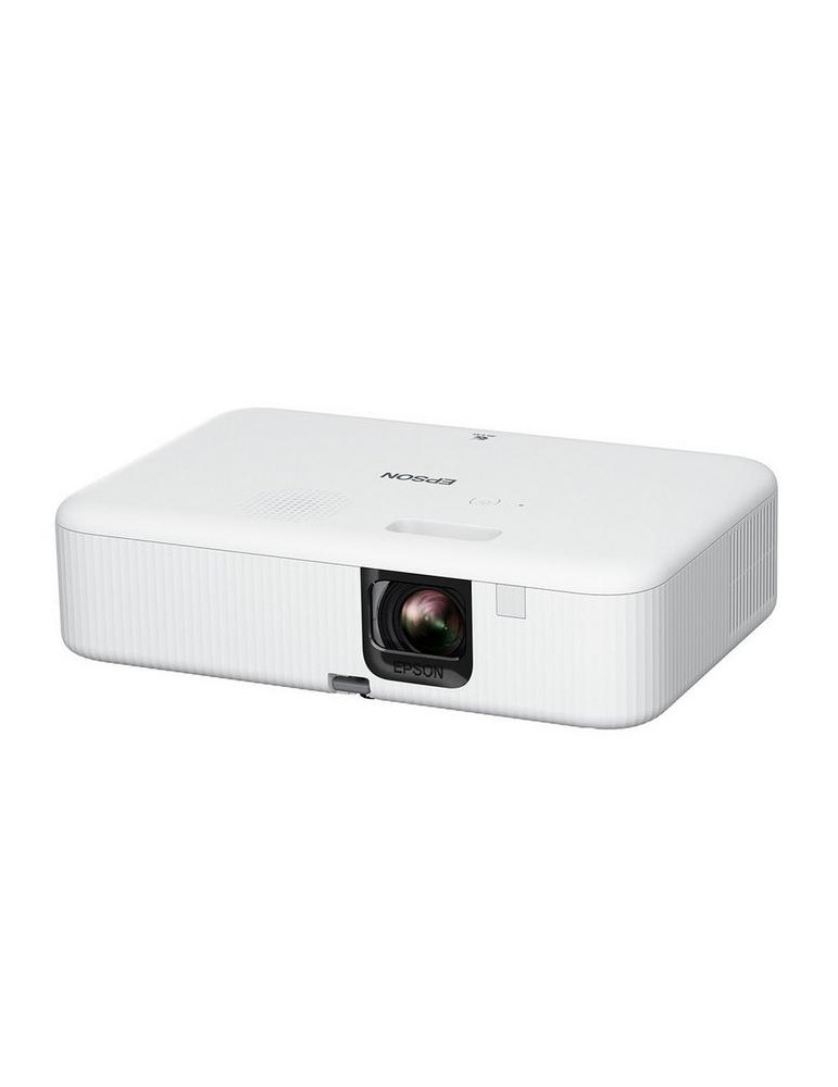 Проектор Epson CO-FH02, Full HD 1080p (1920 x 1080, 16:9), 3000 ANSI lumens, 16 000:1, USB 2.0, HDMI, Android TV, Lamp warr: 24 months, White - V11HA85040