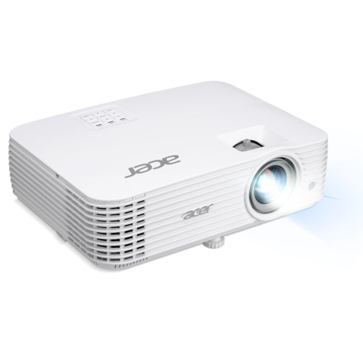 Проектор Acer P1557Ki DLP, FHD (1920x1080), 4800 ANSI LUMENS, 10000:1, 2xHDMI 3D, Wireless dongle included, Audio in/out, USB type A (5V/1A), RS-232, Bluelight Shield, LumiSense, Built-in 10W Speaker, White - MR.JV511.001