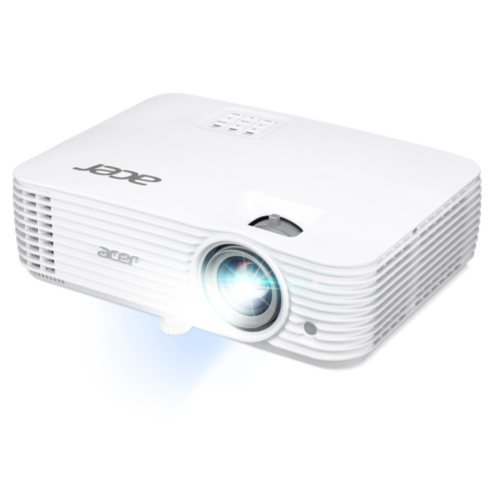 Проектор Acer P1557Ki DLP, FHD (1920x1080), 4800 ANSI LUMENS, 10000:1, 2xHDMI 3D, Wireless dongle included, Audio in/out, USB type A (5V/1A), RS-232, Bluelight Shield, LumiSense, Built-in 10W Speaker, White - MR.JV511.001