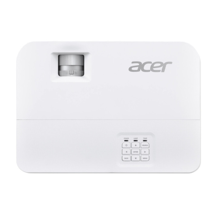 Проектор Acer P1557Ki DLP, FHD (1920x1080), 4800 ANSI LUMENS, 10000:1, 2xHDMI 3D, Wireless dongle included, Audio in/out, USB type A (5V/1A), RS-232, Bluelight Shield, LumiSense, Built-in 10W Speaker, White - MR.JV511.001