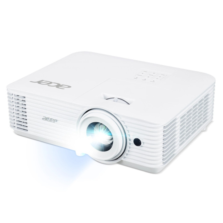 Проектор Acer X1528Ki, DLP, 1080p (1920x1080), 5200Lm, Wireless dongle included, DLP, 10000:1, 3D, HDMI, USB, RGB, RS232, DC Out (5V/1A), 3W Speaker - MR.JW011.001