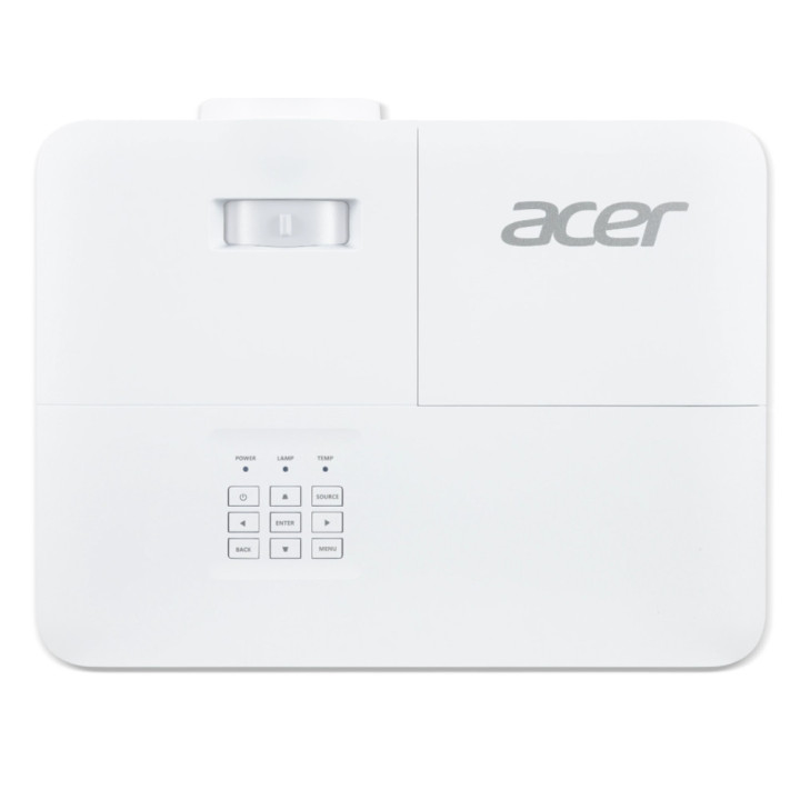 Проектор Acer X1528Ki, DLP, 1080p (1920x1080), 5200Lm, Wireless dongle included, DLP, 10000:1, 3D, HDMI, USB, RGB, RS232, DC Out (5V/1A), 3W Speaker - MR.JW011.001