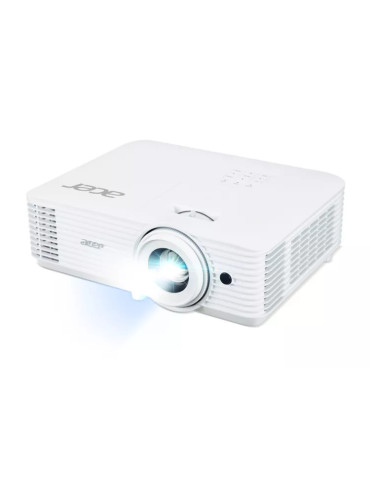 Проектор Acer H6805BDa, DLP, 4K UHD (3840x2160), 4000 ANSI Lm, 20 000:1, 3D ready, HDR Comp., Auto Keystone, 24/7 oper., Low input lag, smart AptoidTV, 2xHDMI, VGA in, RS232, Audio in/out, 10W, 3.2Kg, Wireless dongle included, Bag, White - MR.JTB11.00S