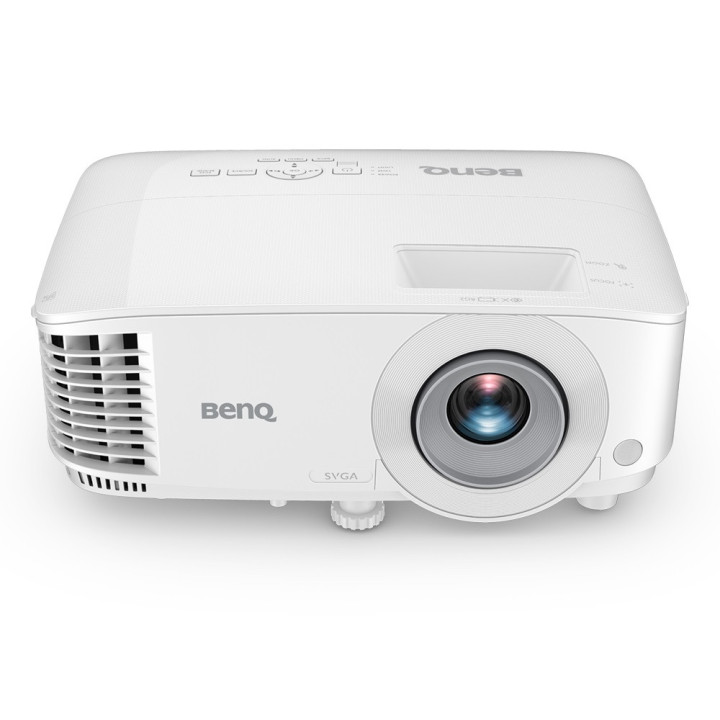 Проектор BenQ MS560, DLP, SVGA, 800x600, 4000 ANSI Lumen, 20000:1, 1.1X, Auto Vertical Keystone, Anti-Dust Sensor, 3D, WiFi ready for QCast, HDMI x2, VGA, VGA out, S-video, RCA, USB-A, Aidio In/Out, 10W Speaker, White - 9H.JND77.1HE