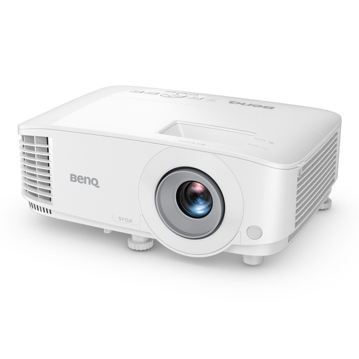 Проектор BenQ MS560, DLP, SVGA, 800x600, 4000 ANSI Lumen, 20000:1, 1.1X, Auto Vertical Keystone, Anti-Dust Sensor, 3D, WiFi ready for QCast, HDMI x2, VGA, VGA out, S-video, RCA, USB-A, Aidio In/Out, 10W Speaker, White - 9H.JND77.1HE