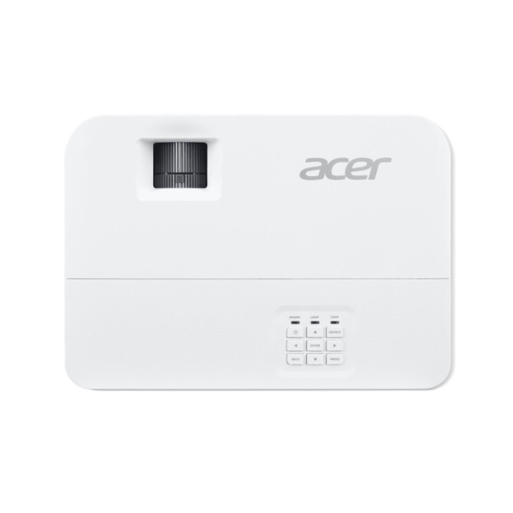Проектор Acer H6815GTV, DLP, 4K UHD (3840x2160), 4000 ANSI Lm, 50 000:1, 1.1x, 2xHDMI, USB Type A, RS232, PC Audio 3.5mm mini jack, DC Out 5V/1.5A, Google TV dongle included, Lamp life up to 20 000h, 3W Speaker, Bag, White - MR.JXP11.001