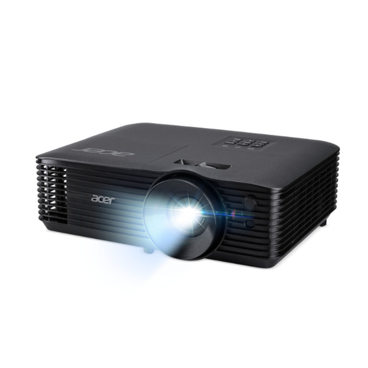 Проектор Acer X1328AF, DLP, WXGA(1280x800), Auto Focus, 5000 ANSI Lumens, 20 000:1, 1.3x, 3D ready, VGA in/out, 2xHDMI, RCA, Audio in/out, USB type A (5V/1A), RS232, Lamp life up to 15000h, Auto Keystone, Speaker 1x3W, Black - MR.JXU11.001