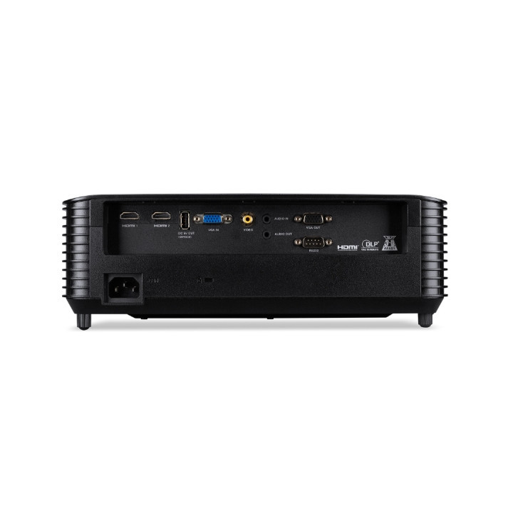 Проектор Acer X1328AF, DLP, WXGA(1280x800), Auto Focus, 5000 ANSI Lumens, 20 000:1, 1.3x, 3D ready, VGA in/out, 2xHDMI, RCA, Audio in/out, USB type A (5V/1A), RS232, Lamp life up to 15000h, Auto Keystone, Speaker 1x3W, Black - MR.JXU11.001