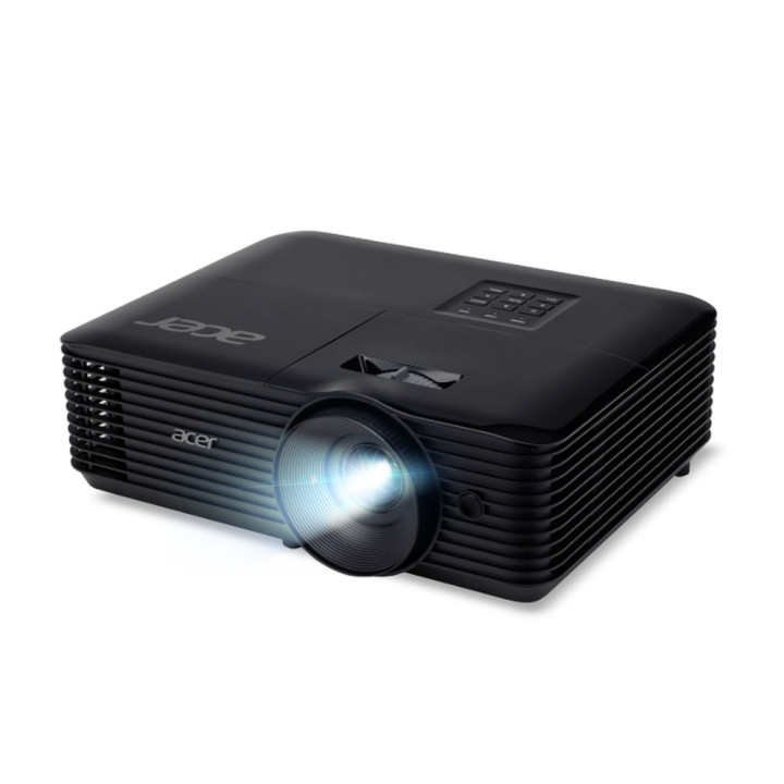 Проектор Acer X139, DLP, WXGA (1280x800), 5000 ANSI Lum, 20 000:1, 1.3x, 3D ready, VGA in/out, 2xHDMI, RCA, Audio in/out, USB type A (5V/1A), RS232, Lamp life up to 15000h, Auto Keystone, Speaker 1x3W, Black - MR.JX611.00Z
